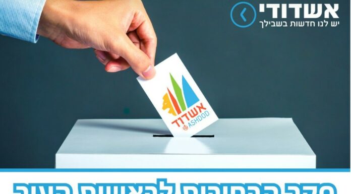 Ashdod – Et si les élections municipales avaient lieu aujourd’hui, pour qui voteriez-vous ?