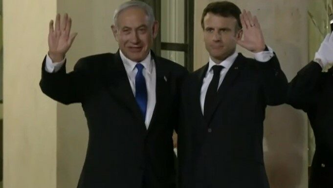 Dîner de travail entre le Président de la République E. Macron et le Premier ministre de l’État d’Israël B. Netanyahou