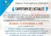Espace Francophone : « Carrefours de l’actualité » le 14 février 2023, la question de la situation économique en Israël sera décortiquée
