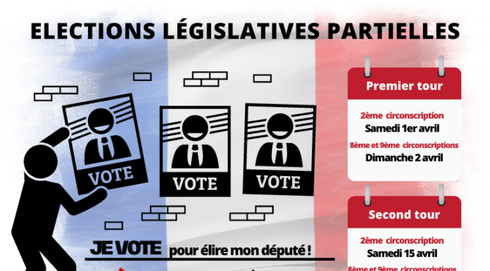 Législatives partielles, comment voter pour élire vos députés ?