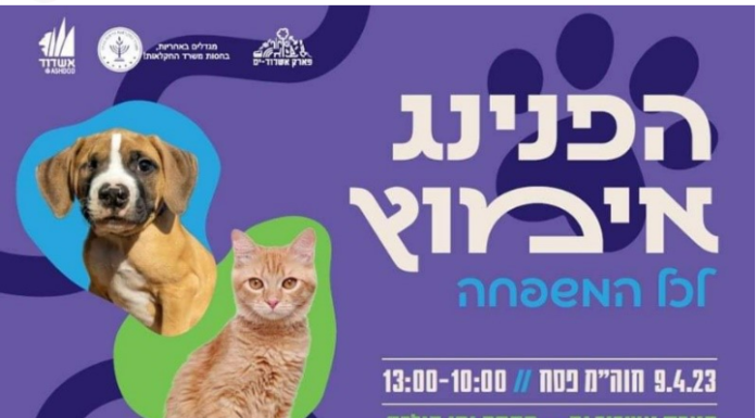 Chenils thérapeutiques – chez nous aussi à Ashdod et journée d’adoption le 9 avril 2023