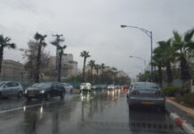 30 mm en moins d’une heure à Ashdod : l’hiver s’annonce plus intense