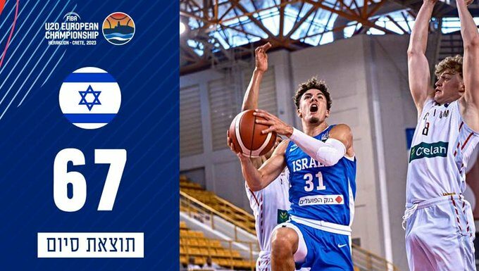 Les Israéliens ont terrassé la Belgique en demi-finale de l’EuroBasket