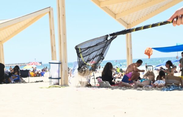 Ashdod : La « Journée mondiale des mégots » a eu lieu le 1/7/2023, une occasion de sensibiliser le public au tri sélectif