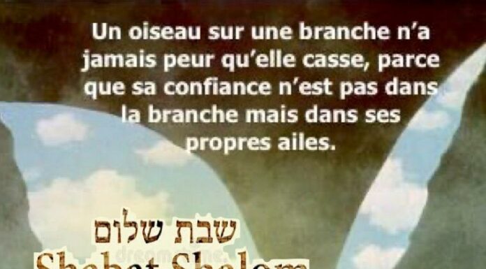 Toute l’équipe d’AshdodCafé vous souhaite «Shabbat Shalom», date, horaires, paracha