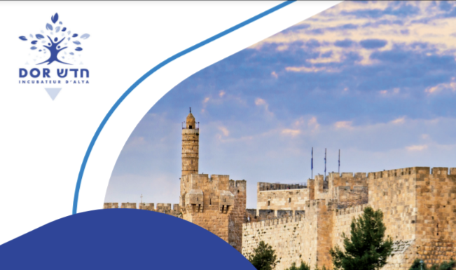 Faire votre alya à Jérusalem ca vous dit ? Venez rencontrer l’association DOR HADASH au salon de l’alya