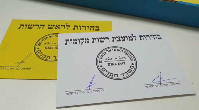 Le moment de vérité – le dépouillement des votes des électeurs à Ashdod (mis à jour en direct)