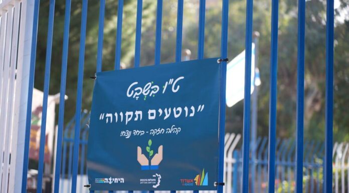 Ashdod – Planter l’espoir et récolter la résilience nationale