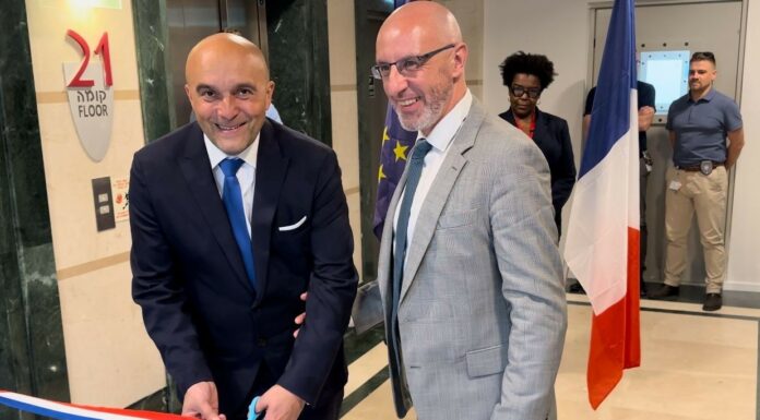 Ouverture du nouveau consulat général de France à Tel Aviv