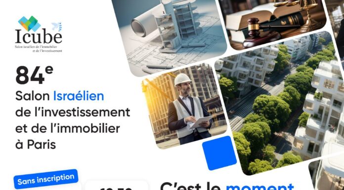 Dor Hadash et l’Agence Juive au 84 ème salon Icube à Paris ce 17 mars 2024 : l’alya c’est maintenant !!!!