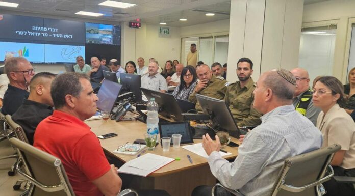 Mairie Ashdod – Evaluation de la situation sécuritaire au 29-06-2024