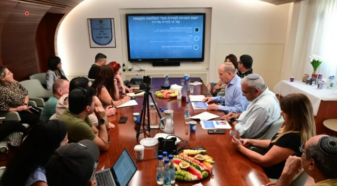 Ashdod – Préparatifs pour la rentrée scolaire en toute sécurité