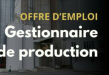 Offre d’emploi Ashdod : Gestionnaire de production