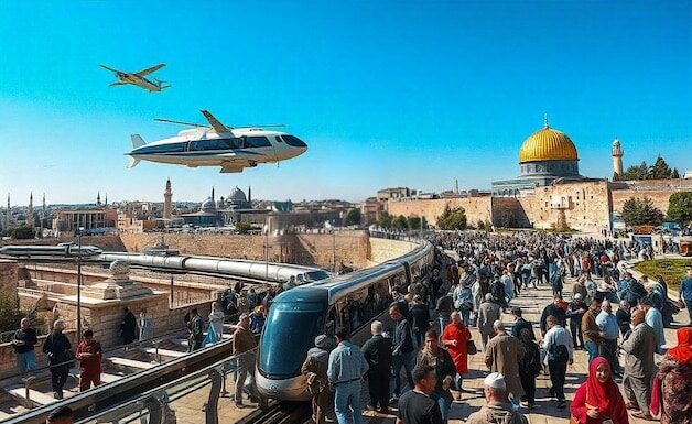 Jérusalem 2050 : plus grande, plus spacieuse et avec plus d’infrastructure