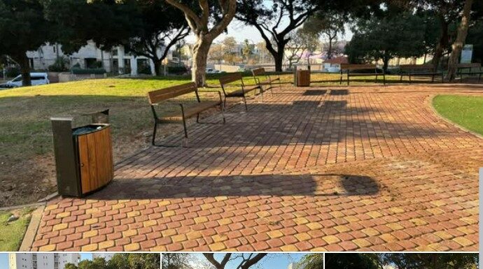 Chers résidents, le jardin Golda dans le quartier Youd Alef se renouvelle !