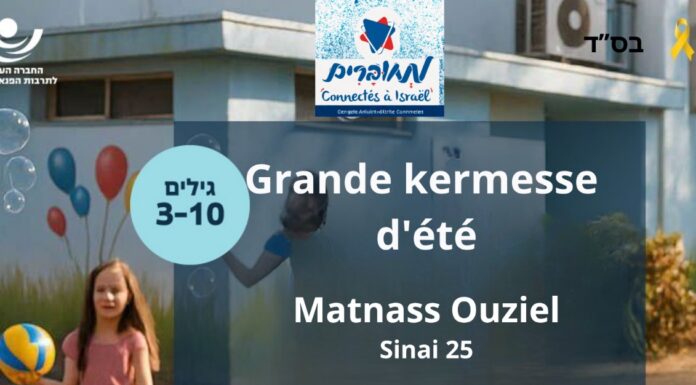 Toutes les prochaines activités organisées pour vos enfants par Mehubarim