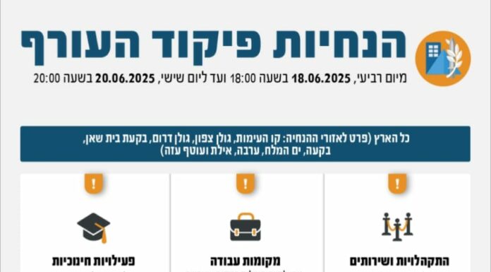 « Victoire sur l’Iran » ? – Israël assouplit les restrictions en temps de guerre, voyons lesquelles…