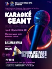 C.A.F.A.I. et le Matnas Safra Ashdod – les activités à partir du 12 Juin 2025…réservez vos places !!!!!