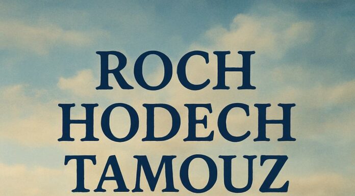 Hodesh tov ! LE MOIS DE TAMOUZ