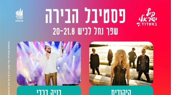 Festival de la Bière à Ashdod, mercredi et jeudi 20 et 21 Août 2025
