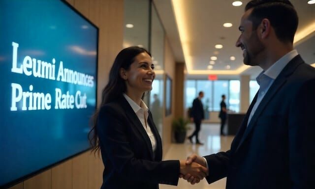 La banque Leumi abaisse le Prime (taux directeur) pour alléger la charge des ménages