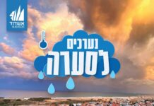 Les pluies sont à nos portes, et le commandant des pompiers d’Ashdod adresse un message spécial aux habitants : soyez prudents