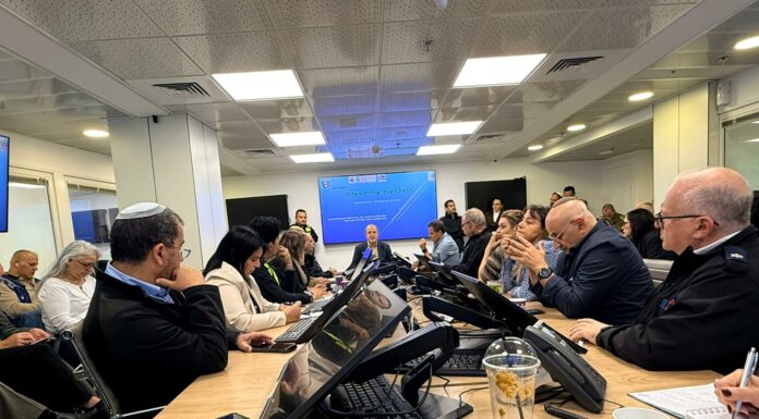 Se préparer au pire : exercice d’urgence d’envergure à Ashdod face à un scénario de destruction massive