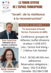 Association Espace Francophone, les activités à venir !!!!