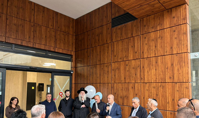 Ashdod – Inauguration du premier bâtiment du parc technologique