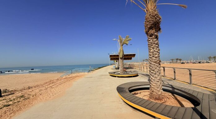 Rendez-vous au coucher du soleil… à la nouvelle promenade Gil