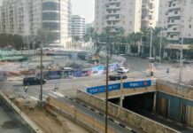 Travaux au Kikar Ramon de la City : fermeture partielle du tunnel après un incident technique