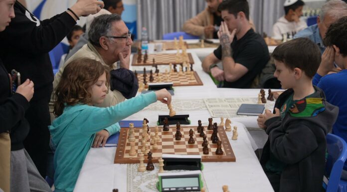 Ashdod – Un club d’échecs inauguré au centre communautaire « Diona »