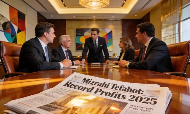 Mizrahi Tefahot : des profits records en 2025 dans un climat économique sous tension par Arnaud Sayegh !
