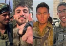 Pessah 5786 – quatre fils sont tombés au Liban par Rony Akrich