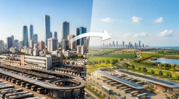 Un symbole s’efface, une nouvelle ville émerge : la gare routière de Tel-Aviv déménage