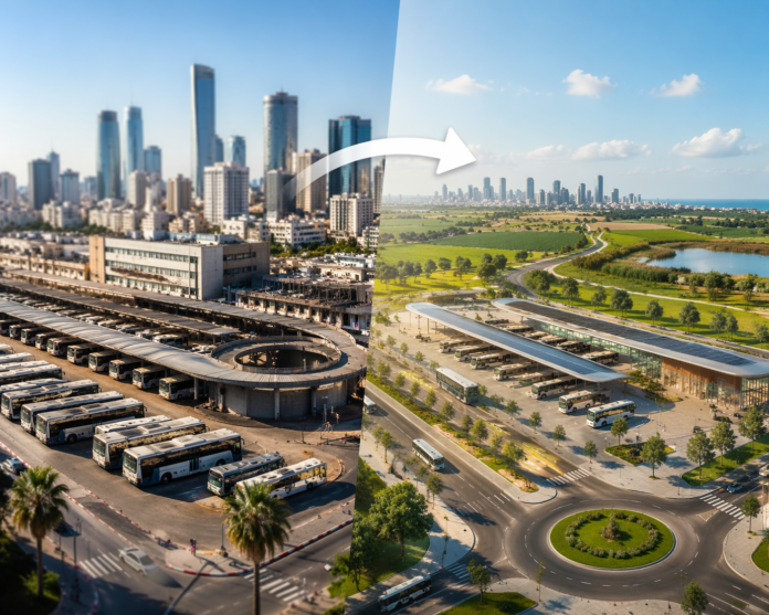 gare TLV ancienne et projet