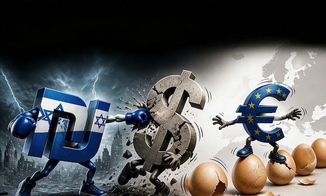 Le shekel défie le dollar — et l’euro marche sur des œufs par Arnaud Sayegh