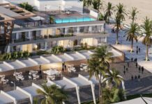Ashdod : le premier des quatre hôtels de la marina prend forme