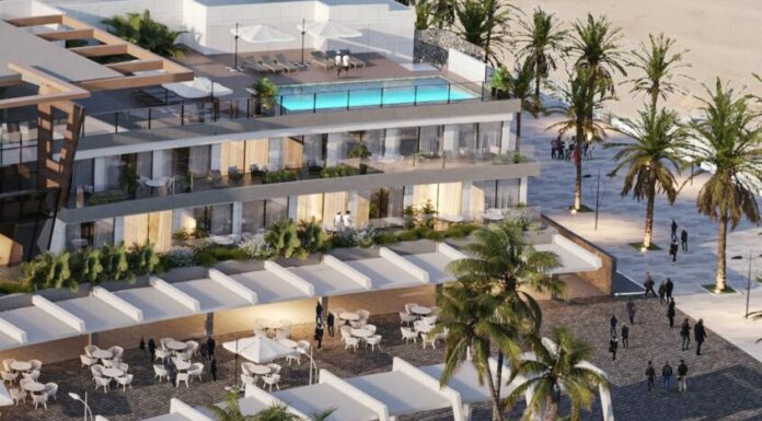 Ashdod : le premier des quatre hôtels de la marina prend forme