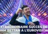 Entre émotion et suspense : Israël décroche une spectaculaire 2e place à l’Eurovision, merci Noam Betton !!!