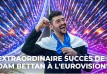 Entre émotion et suspense : Israël décroche une spectaculaire 2e place à l’Eurovision, merci Noam Betton !!!