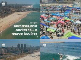 Ashdod à l’honneur : ses plages décrochent à nouveau le prestigieux « Pavillon Bleu » international