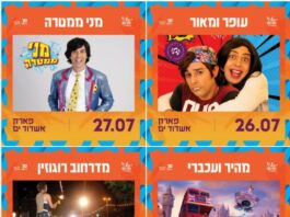 Ashdod : une semaine de spectacles et d’animations gratuites pour toute la famille !