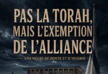 Non pas la Torah, mais l’exemption de l’Alliance ! Par Rony Akrich