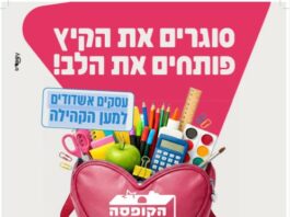 Ashdod lance une grande collecte de cartables et de fournitures scolaires pour les familles dans le besoin