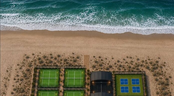 Ashdod : un immense complexe dédié au padel, au tennis, au pickleball et au bien-être ouvrira ses portes en 2027