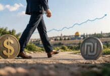 Le dollar retrouve ses niveaux du printemps face au shekel