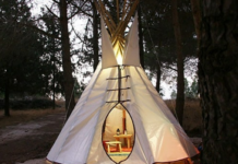 Tourisme – Une nuit sous un tipi dans le Golan, le camping Indiani Jones mise sur le confort