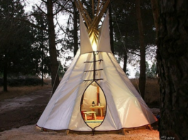Tourisme – Une nuit sous un tipi dans le Golan, le camping Indiani Jones mise sur le confort
