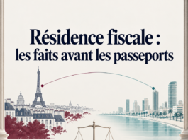 Résidence fiscale : faire son Alya ne suffit pas à quitter la France par Johann Habib, avocat franco-israélien